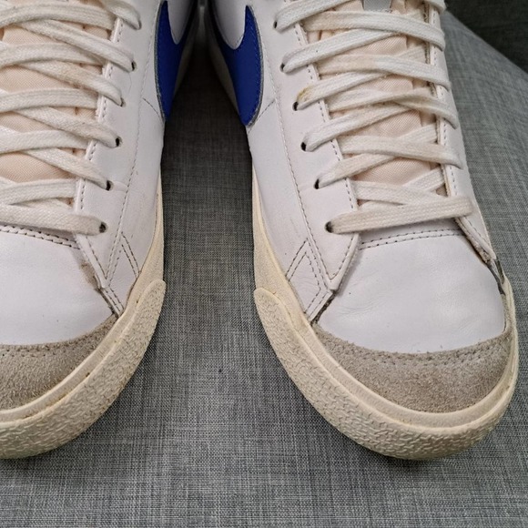 %Nike Blazer Mid \'77 Vintage White Racer Blue - Size 8 Men / A 33 main image 4